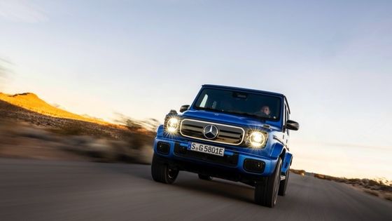 High End Off Roader Presale 2025 Mercedes-Benz G580 Dengan EQ Teknologi Gee Whiz 116kwh Baterai 180km/h Kecepatan tertinggi