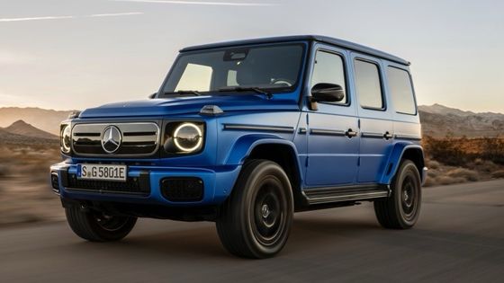 High End Off Roader Presale 2025 Mercedes-Benz G580 Dengan EQ Teknologi Gee Whiz 116kwh Baterai 180km/h Kecepatan tertinggi