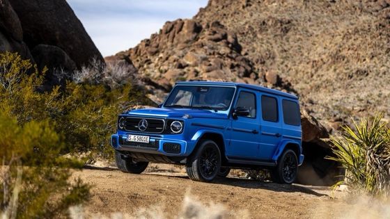 High End Off Roader Presale 2025 Mercedes-Benz G580 Dengan EQ Teknologi Gee Whiz 116kwh Baterai 180km/h Kecepatan tertinggi