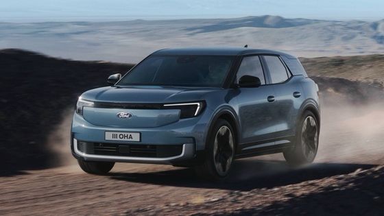 Siap untuk pergi Pure Electric Crossover Ford Explorer AWD dengan 532km WLTP 250kw/340P.s kekuatan motor dan kecepatan tertinggi 180km / h