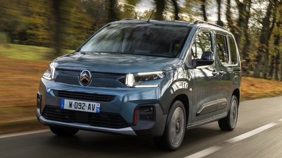 NEW CITROEN e-Berlingo Kendaraan Listrik Baru 339km Jangkauan baterai 52kwh dengan 100kw ((136P.s) Daya motor & 132km / h kecepatan tertinggi