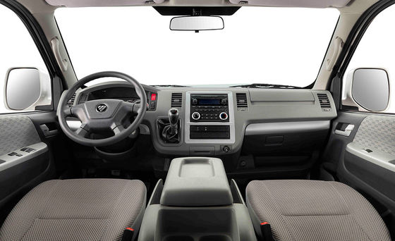 2 kursi 5,34m Listrik murni long axle flat top tertutup truk 41,86kwh baterai 227km jangkauan