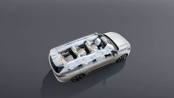 2024 NEWEST Electric Vehicle Dongfeng Eπ 008 EV EREV 210km CLTC 5 pintu 6 kursi SUV 200KW Motor Power