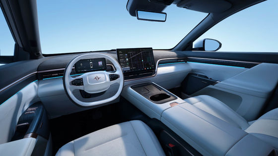 2024 NEWEST Electric Vehicle Dongfeng Eπ 008 EV EREV 210km CLTC 5 pintu 6 kursi SUV 200KW Motor Power