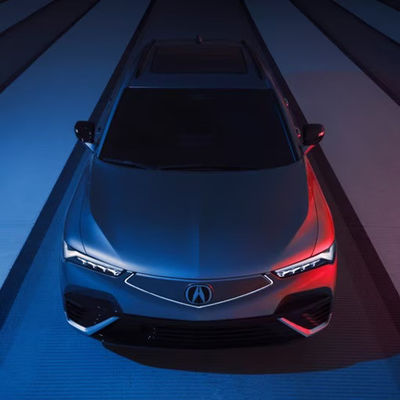 high performance electric car 2024 Acura ZDX A-spec with 340 horsepower 325 miles range