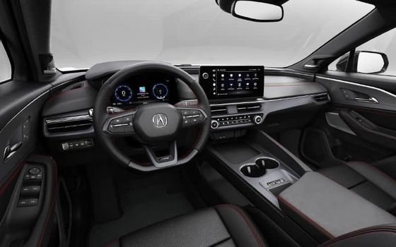 high performance electric car 2024 Acura ZDX A-spec with 340 horsepower 325 miles range