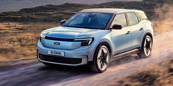 Pure Electric Crossover Ford Explorer With WLTP 380km Range 9sec Acceleration 0-100km/h