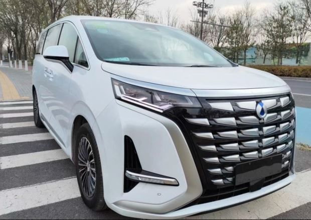 Denza D9 Plug In Hybrid Electric Vehicle 4 Wheel Drive MPV 1.5T Engine 139HP 180km/H