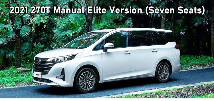 4 Wheel Drive Compact Electric MPV 7 Seater GAC Trumpchi M6 270T Manual Elite Edition