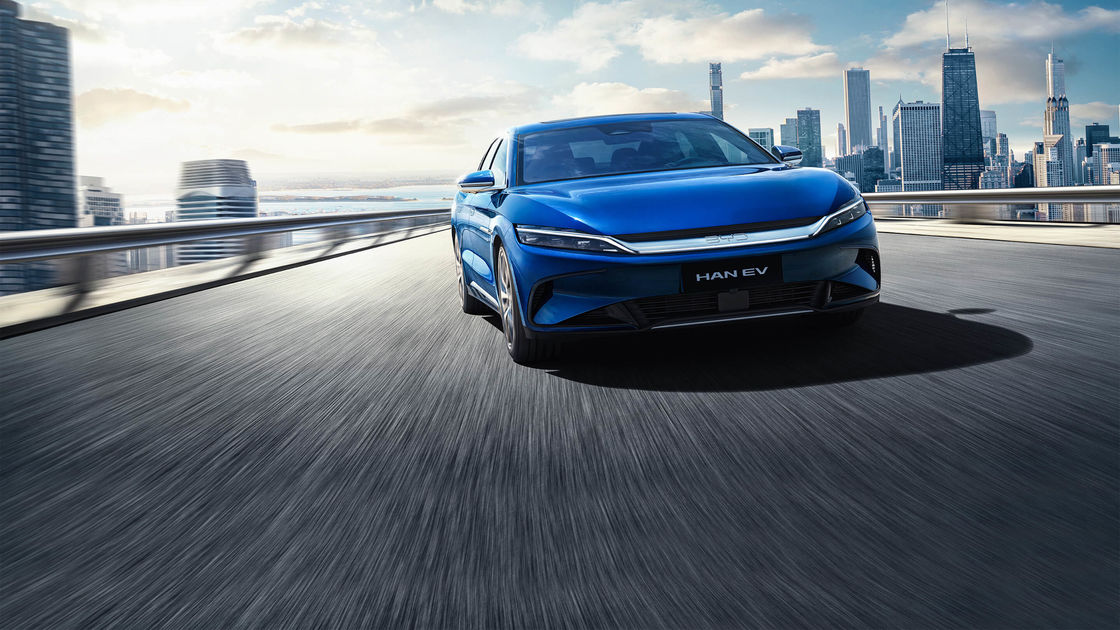 Kendaraan Energi Baru BYD Berkecepatan Tinggi