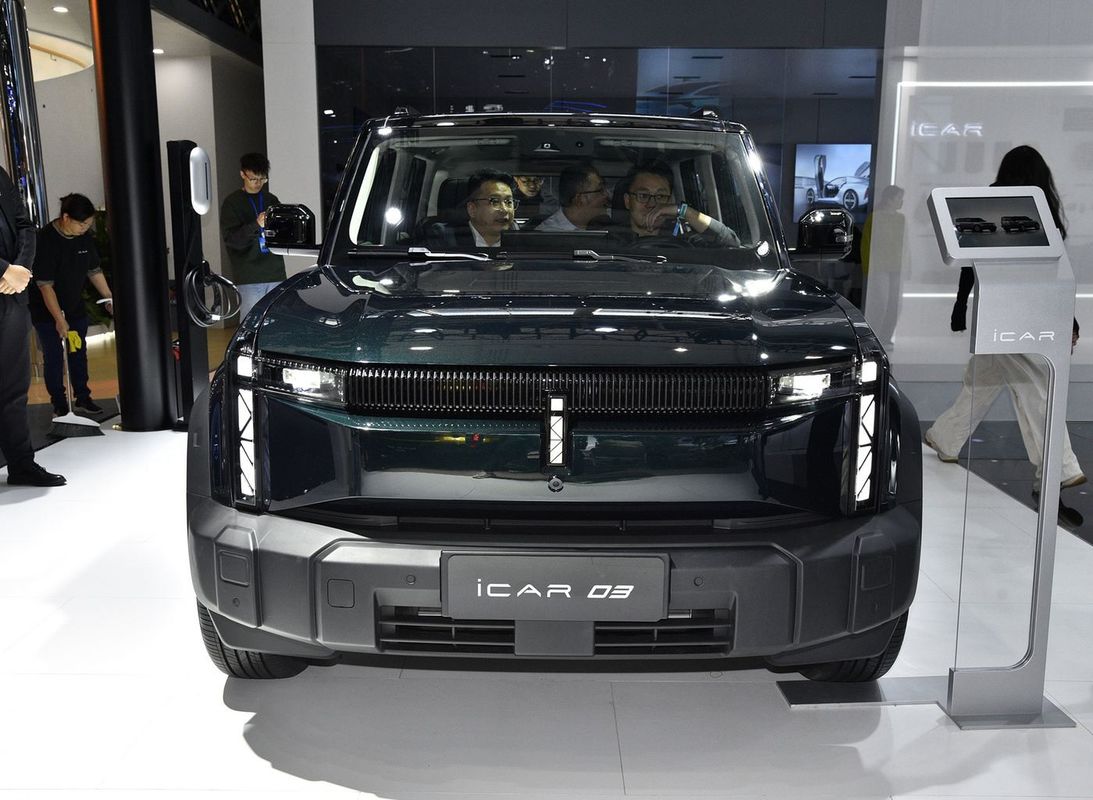 Pra-penjualan Trendy Box Electric SUV Tough Vision At Chery Icar 03 401- 501km Range & Single/Dual Motor Tersedia