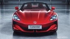MG Cyberster Trophy Mobil sport listrik yang sehat 335bhp dan 350lb ft torsi, 336 mil jangkauan di bawah 77kwh baterai