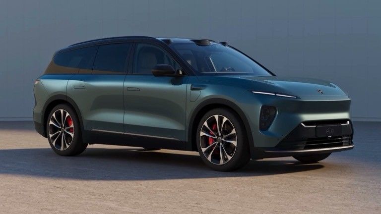 Kendaraan Energi Baru 2024 Nio EL8 Weilai Kendaraan Listrik 75kwh baterai 480kw ((653Ps) tenaga motor 390km WLTP Jangkauan ev mobil